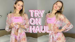 [4K] Transparent Try On Haul 2024 with Adele