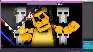 Geometry Dash "Five NightS" by bendykid (me) Full level