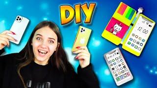 2 DIY Канцелярия  Блокнот Айфон / diy Iphone 12 Pro Max Блокнот Органайзер / Алина Зосим