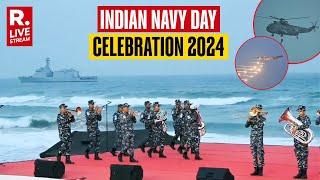 LIVE: Navy Day Celebration 2024 I Indian Navy Operational Demonstration | Puri, Odisha | Prez Murmu