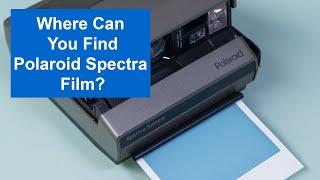 Can You Get Polaroid Spectra Film? (Not Anymore. Sorry.)