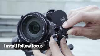 Feiyu AK2000/AK4000  Gimbal follow focus AKFII Installation Official Quick Guide