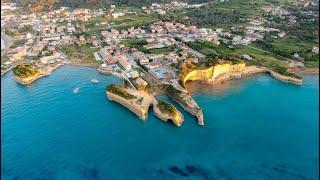 Sidari Corfu, Canal d'Amour and Apotripiti beach in 4k