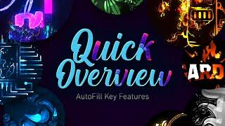 AutoFill - Quick Overview - After Effects Plugin