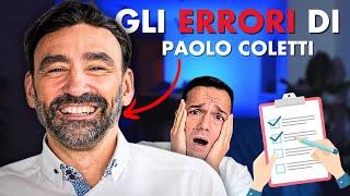 Gli INVESTIMENTI SBAGLIATI di @PaoloColetti: Errori da EVITARE!