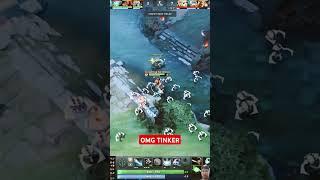 7.38C - oh My God Tinker Not Smart 🫢 #dota2 #dota2short #shorts