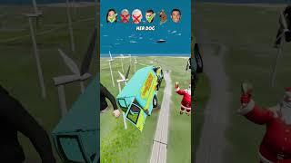 Help Me Get My Crush Attention In A Car Jump Challenge  Beamng.Drive #shorts