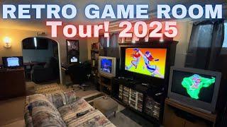 Retro Game Room Tour 2025 - NEW! #RetroGaming #GameRoomTour #VintageGaming #ClassicConsoles