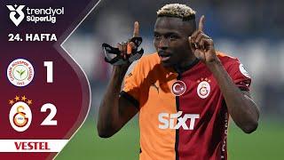 Vestel | Çaykur Rizespor (1-2) Galatasaray - Highlights/Özet | Trendyol Süper Lig - 2024/25