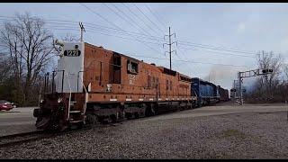 Driving 100 Miles To Catch This 1955 SD-9 Coming Out Of The CN Yard! #trains #trainhorn #trainvideo