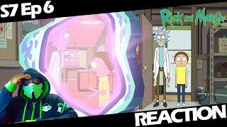 Just Observing! - Rick and Morty | Season 7 Episode 6 "Rickfending Your Mort" REACTION