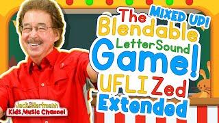 All Mixed Up! | The Blendable Letter Sound Game! | Zed Version | Extended | UFLI | Jack Hartmann