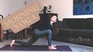 Morning Yoga - 30 min Flow to Warm Up & Start Your Day - Eva Joan Yoga