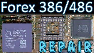 Dual-Socket Nostalgia: Forex 386/486 motherboard repair