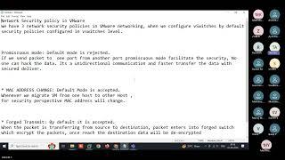 VMware Network Security Policy -in Tamil | Promiscuous mode,MAC Address Change,Forged Transmit
