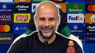 'I'm NOT GIVING UP! People are waiting.. I'm NOT GIVING UP!' | Pep Guardiola | Sporting 4-1 Man City