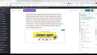 Colocar imagem com link no wordpress