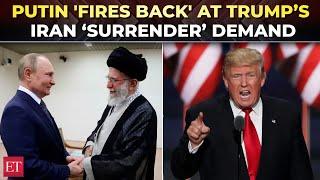 'Be careful, our Iranian friends…': Putin backs Tehran after Trump demands ‘unconditional surrender’