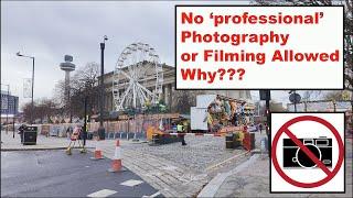 Liverpool Christmas Markets Filming Not Allowed! 