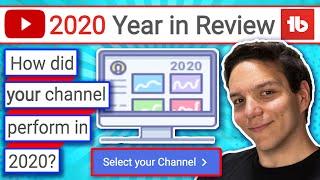 FREE YouTube Year in Review 2020 | TubeBuddy Year in review 2020 recap