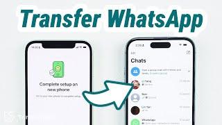 How to Transfer WhatsApp for Old iPhone to New iPhone (without Backup) - 2024 NEW Offcial Method