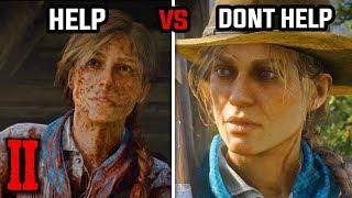 Sadie Wants Her Revenge (Help vs Don't Help) ALL CHOICES - Red Dead Redemption 2