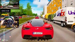 FIRST IMPRESSIONS CityDriver PC 2023 Realistic Traffic FREEROAM Simulator