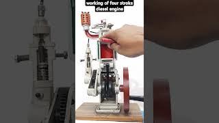 #working of four stroke diesel engine#diesel cycle