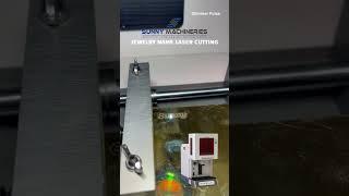 Jewelry Name Laser Cutting Machine #india #shorts #trending #fiberlaser #goldsilver