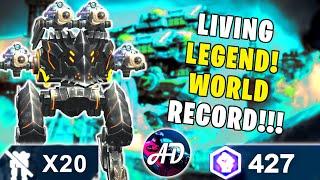 14x LIVING LEGEND Less Than 5 Minutes - WR WORLD RECORD - BLITZ QUARKER - Mk2 Gameplay War Robots WR