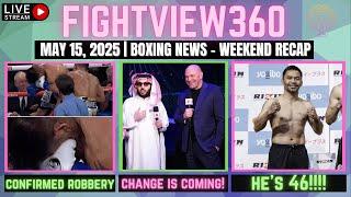Boxing is changing FAST! FightView360 RETURNS!
