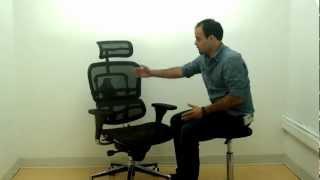 Eurotech_Ergohuman-Ergonomic Mesh Office Chair with Headrest