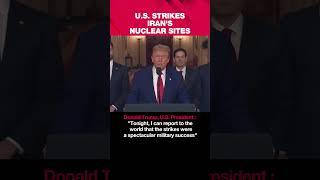 U.S. bombs Iranian nuclear sites in 'Operation Midnight Hammer'