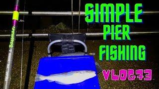 Sea Fishing Uk | Simple Pier Fishing for Winter Whiting | Mount Batten Pier Plymouth | Vlog#73