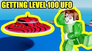 UNLOCKING the LEVEL 100 UFO | Roblox Mad City