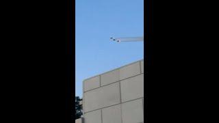 Air show over downtown caught residents by surprise; spectacle was meant for state legislators
