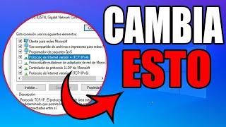 Solo cambia esto y tu conexión a internet VOLARÁ  | WIFI Y CABLE | SIN usar programas 