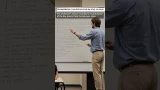 recapitulation noun