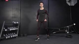 Get Men's 2-Piece Activewear Set Workout Outfits Compression Suit