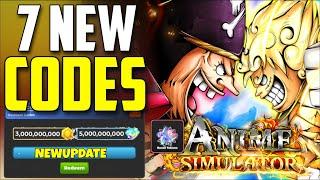 *NEW* ALL WORKING CODES FOR ANIME SIMULATOR IN 2024! ROBLOX ANIME SIMULATOR CODES