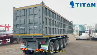 2025 New 4 Axle 100 Ton Dump Truck for Sale - TITAN VEHICLE