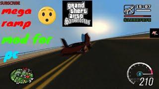 Gta sa mega ramp mod for pc like gta v AK TECH