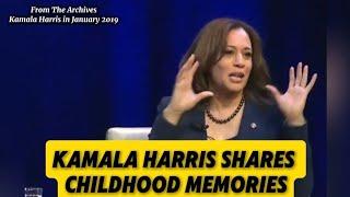 Kamala Harris Gets Emotional Sharing Childhood Memories, Family Stories & More