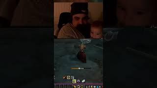 Baby plays WoW #worldofwarcraft #wow #worldofwarcraftclassic #baby #cute #family