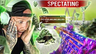 SPECTATING SOMEONE WITH INFINITE MONEY IN WARZONE