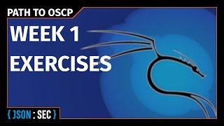 Path to OSCP Week 01 - Exercises