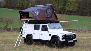 2013 Defender 110 XS Utility With Ikamper Roof Tent