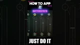 ButterSynth is Amazing on How to App on iOS.