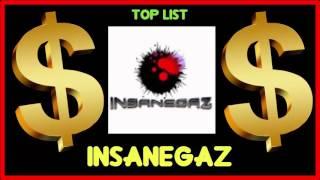How much does Insanegaz make on YouTube 2016
