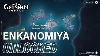 How To Unlock Enkanomiya Map - Genshin Impact